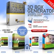 تبدیل تصاویر به جعبه های سه بعدی با ۳D Box Generator Action